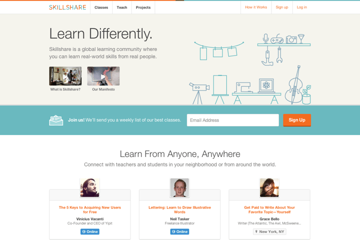 Skillshare 2